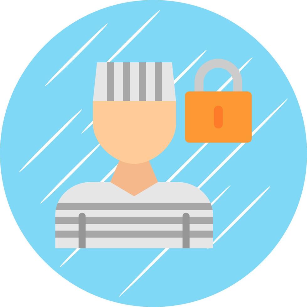 Prisoner Vector Icon Design