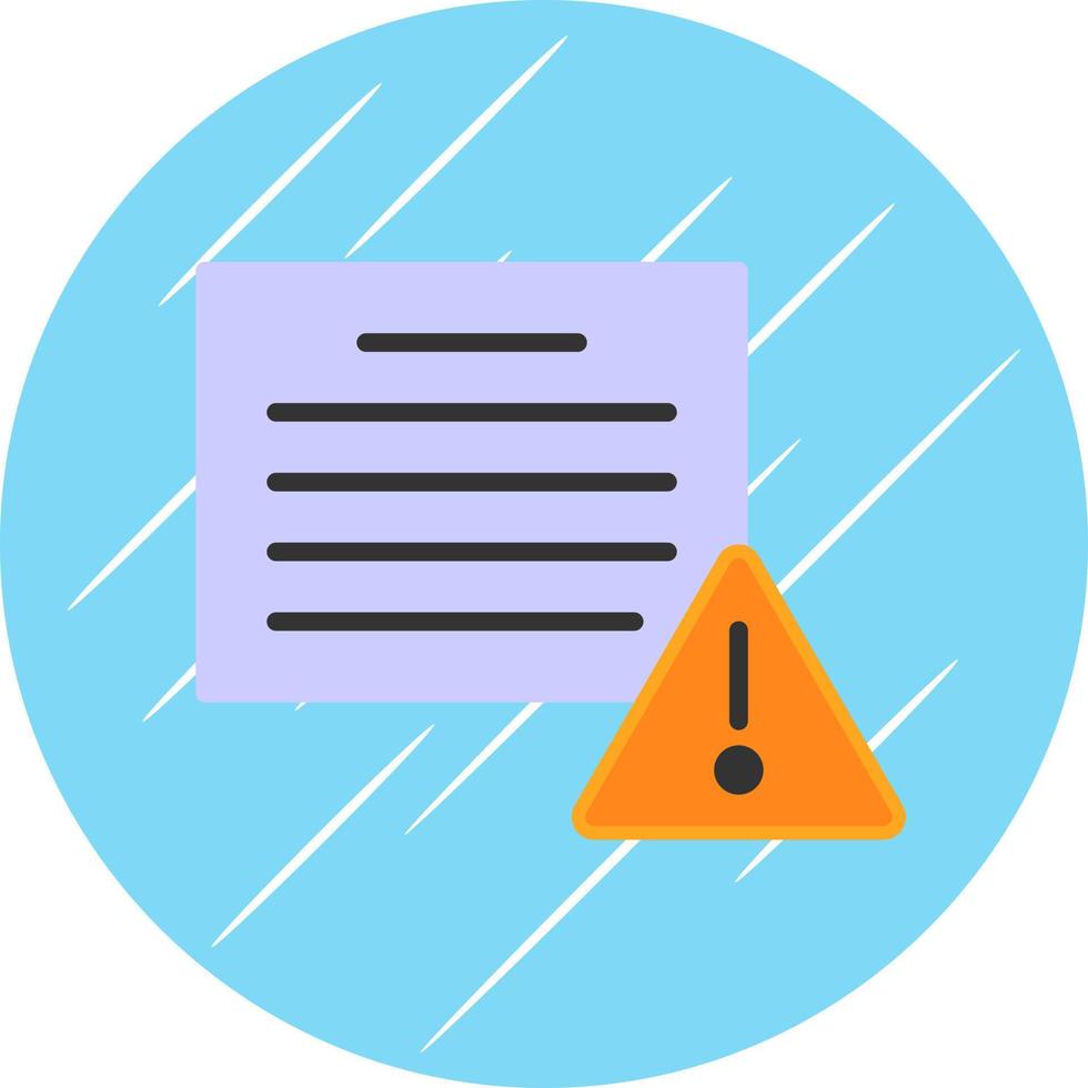 Risk Vector Icon Design