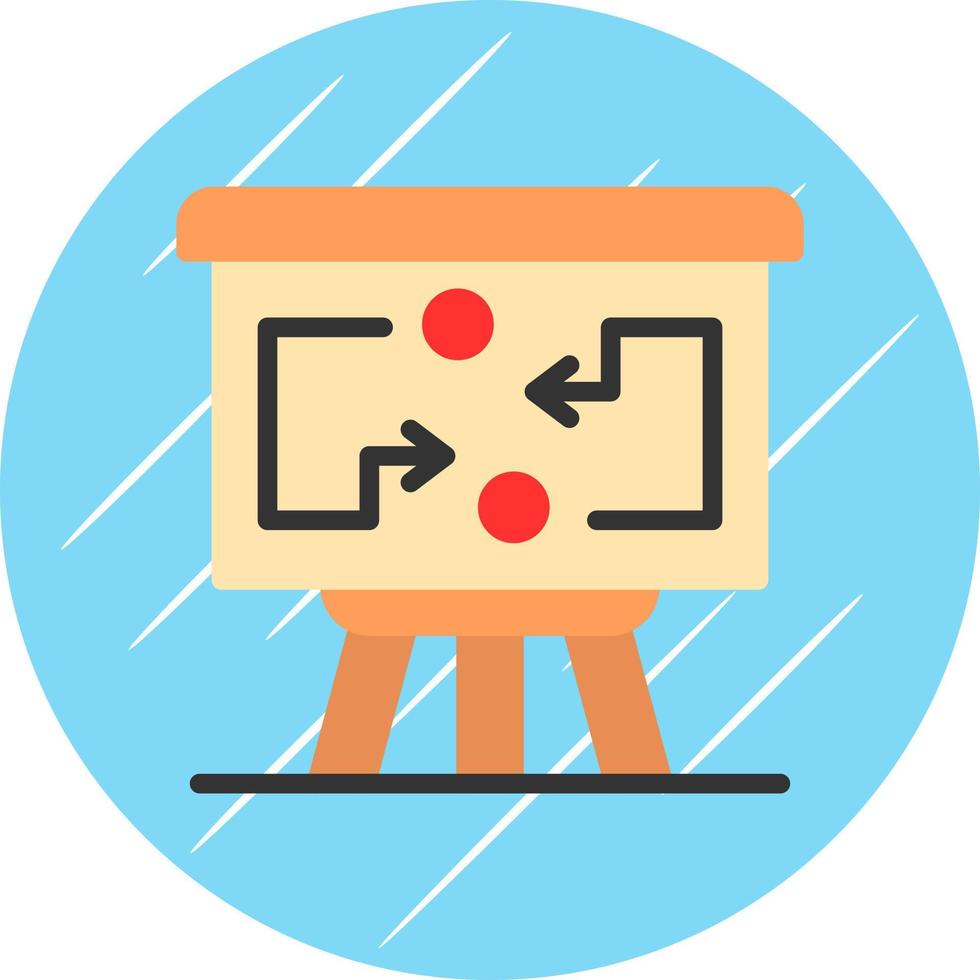 Workflow Vector Icon Design