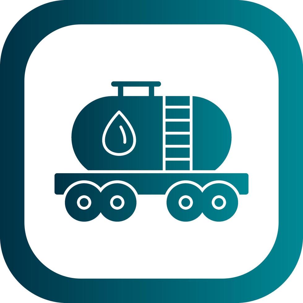 diseño de icono de vector de tanque de combustible