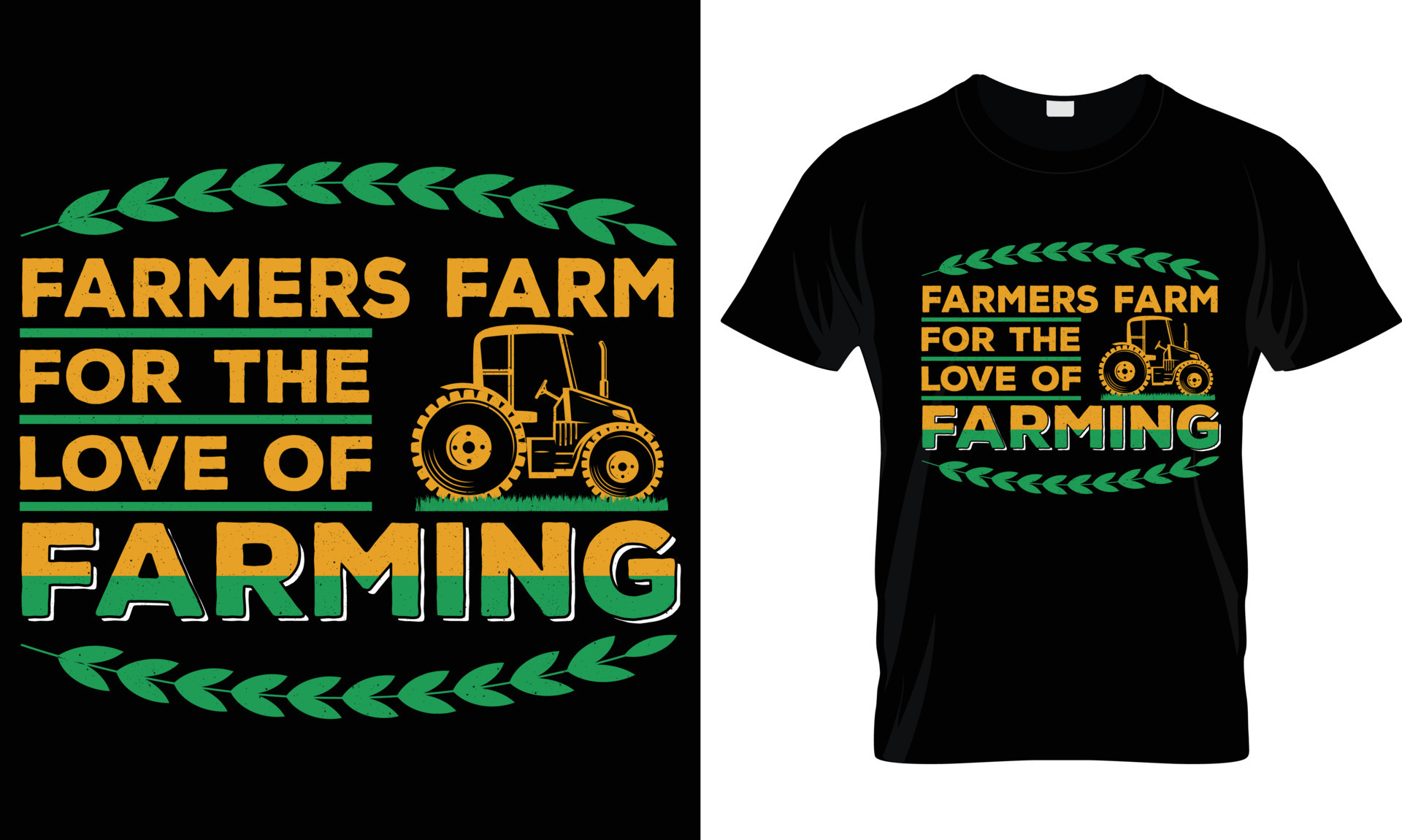 Farmer t shirt design graphic vector. 20750705 Vector Art at Vecteezy