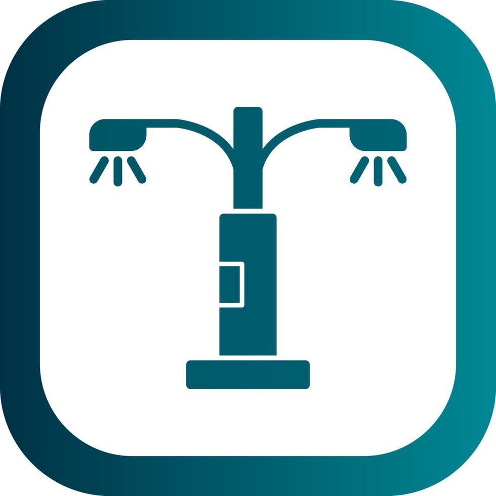 Streetlight Vector Icon Design