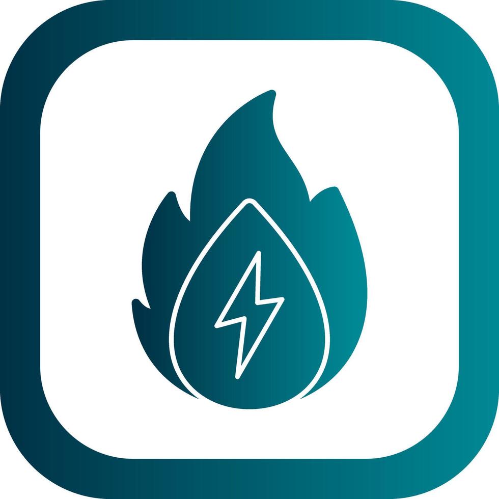 Heat Energy Vector Icon Design