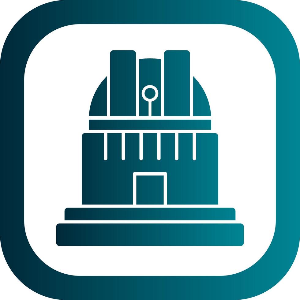 Observatory Vector Icon Design