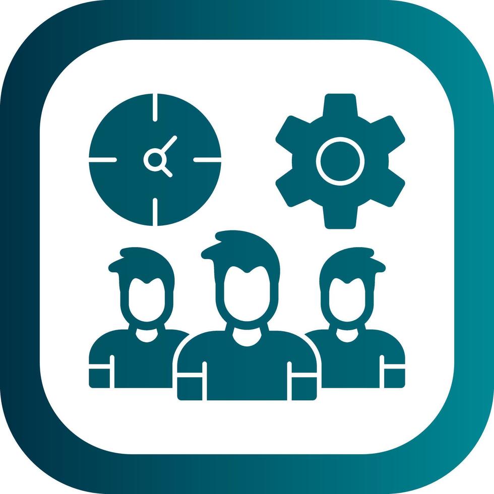 Teamwork Vector Icon Design