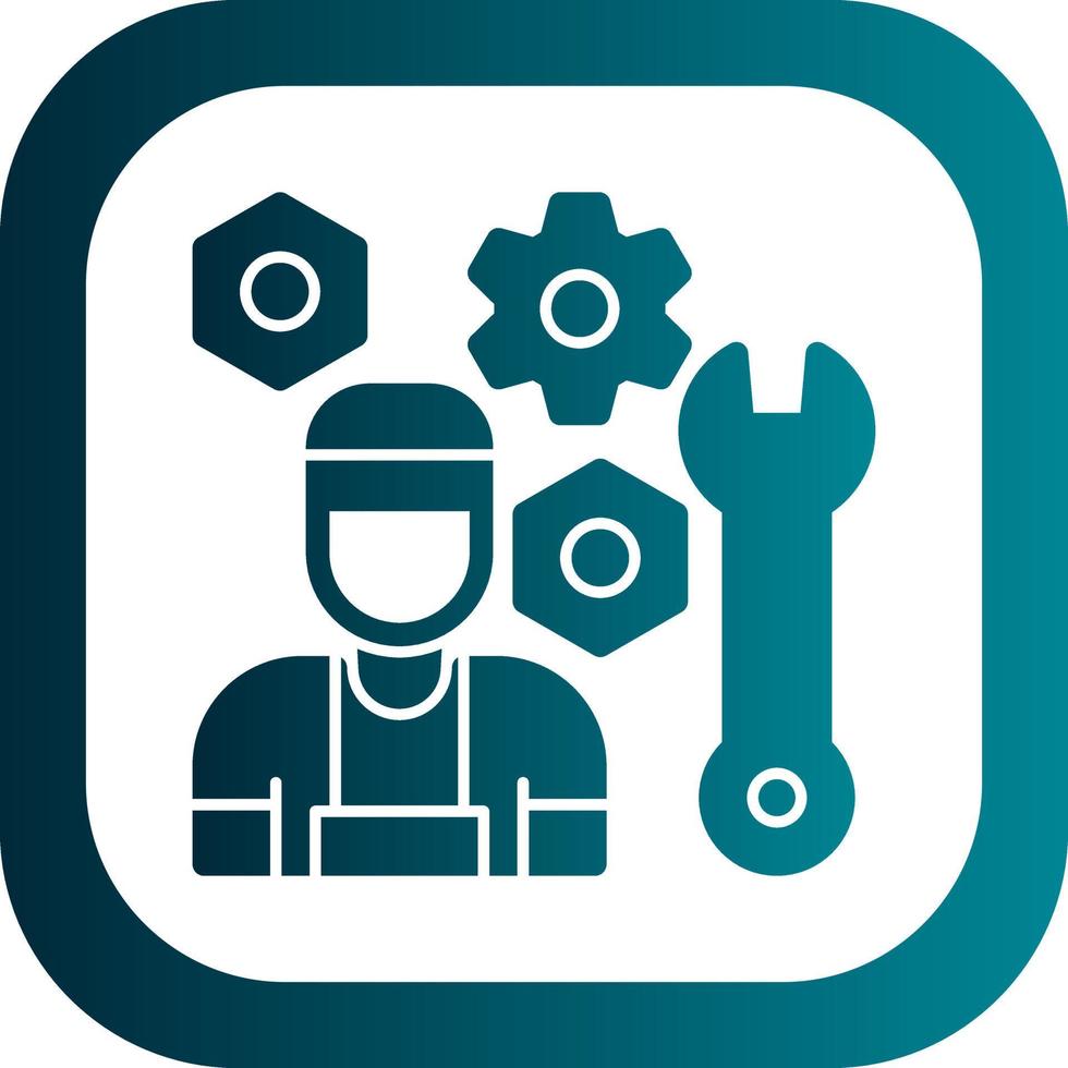 Mechanic Vector Icon Design