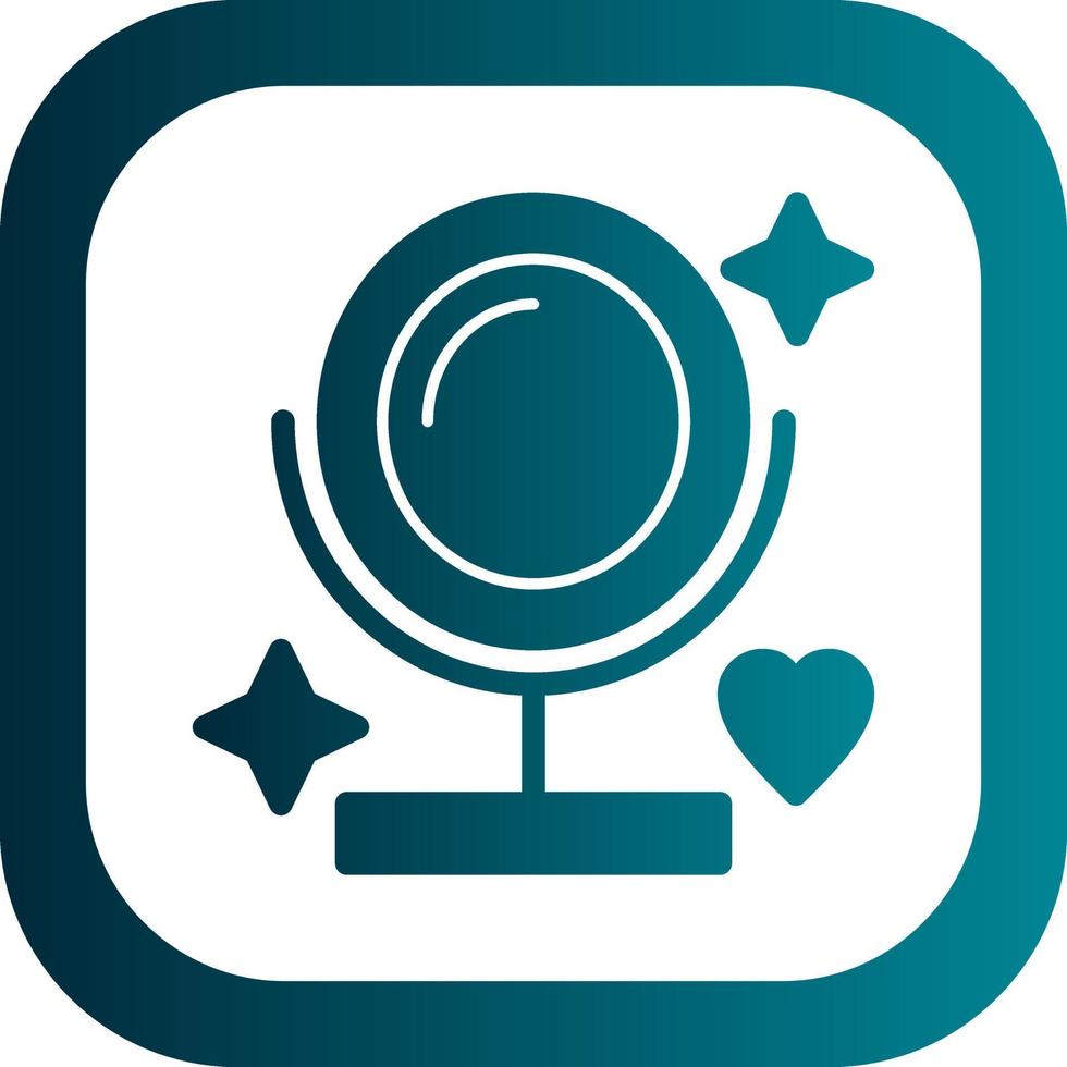 Mirror Vector Icon Design