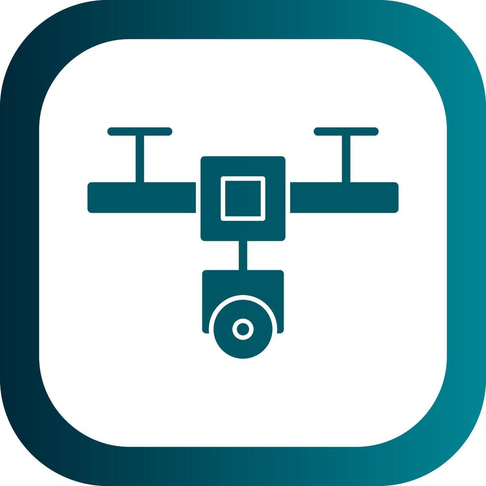 Drone Vector Icon Design