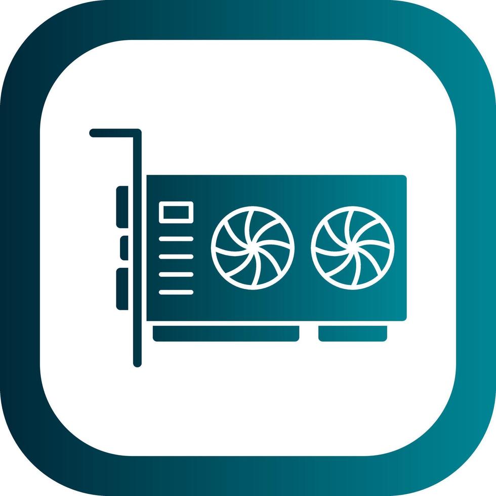 Vga Card Vector Icon Design