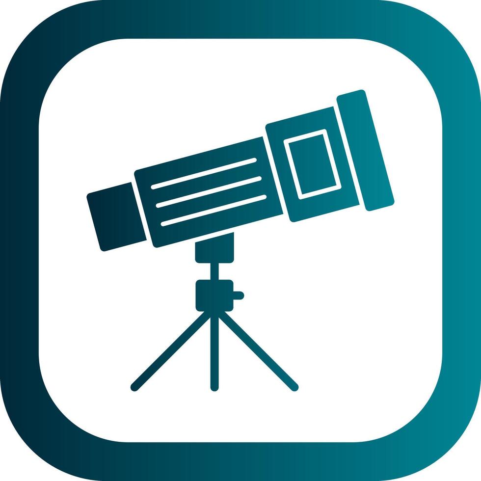 Telescope Vector Icon Design