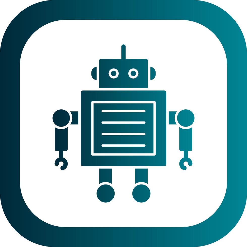 Robotics Vector Icon Design