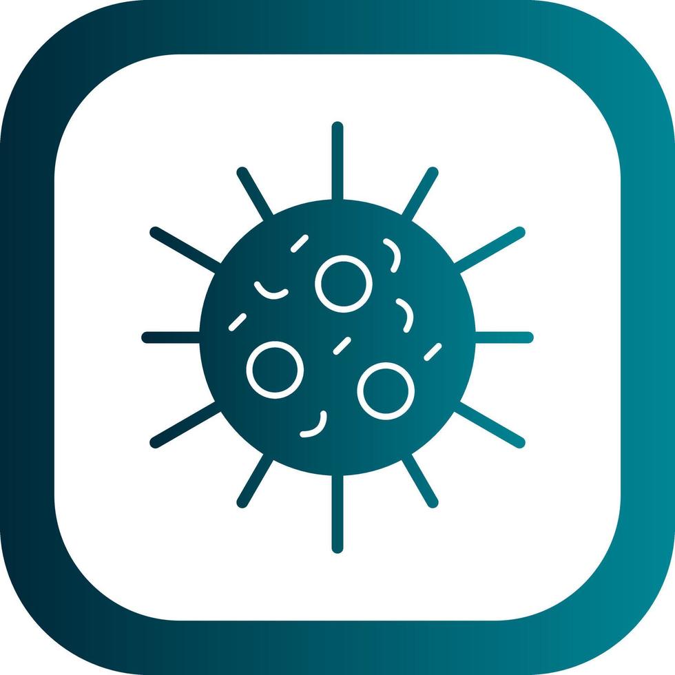 Bacteria Vector Icon Design