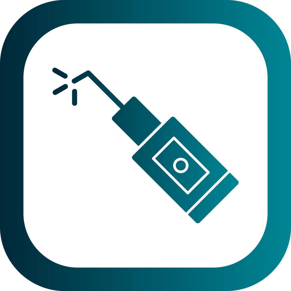 Dental Irrigator Vector Icon Design