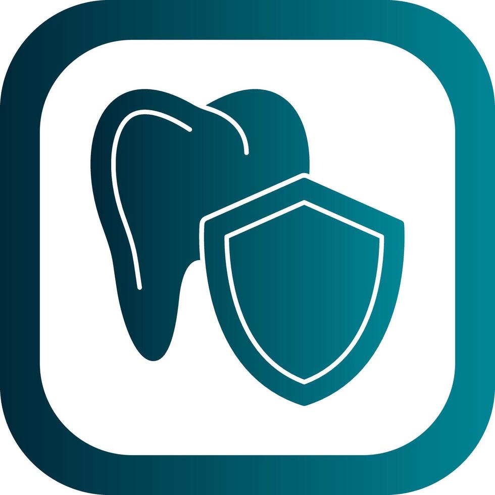 Teeth Protection Vector Icon Design