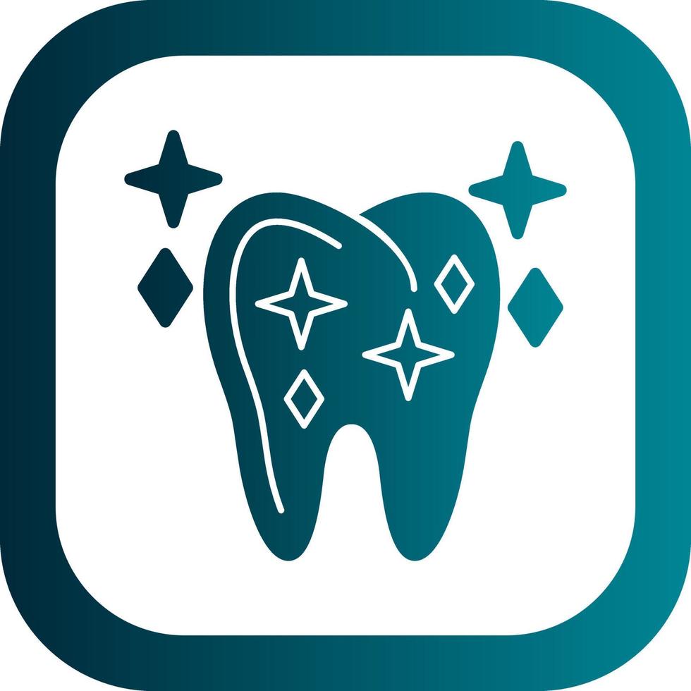 Tooth whitening Vector Icon Design