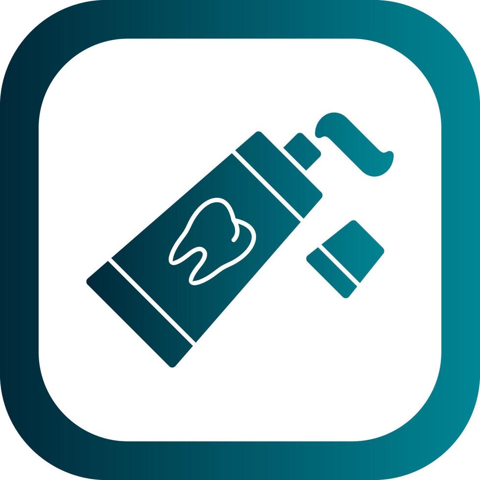 Tooth Paste Vector Icon Design
