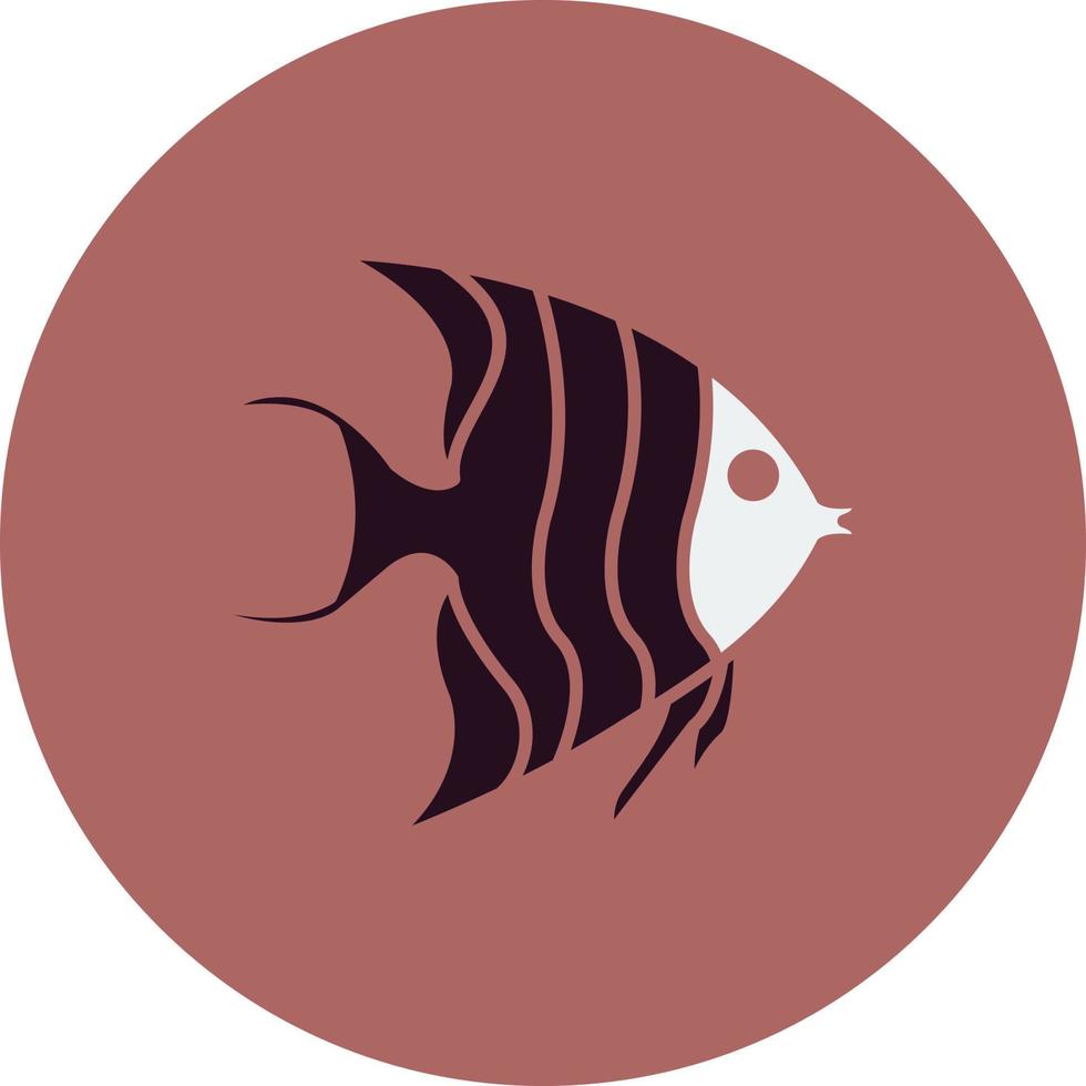 Angel Fish Vector Icon