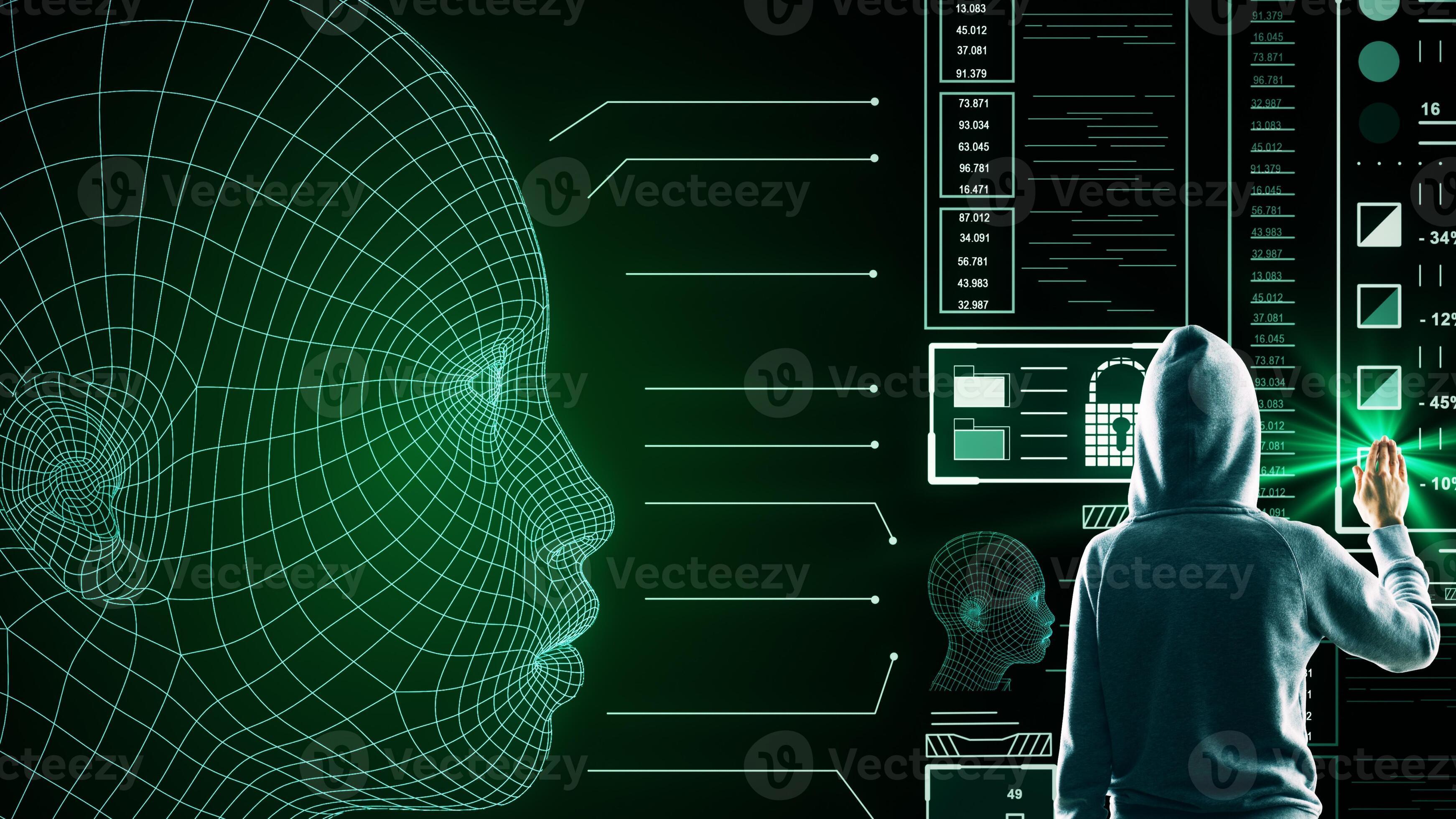 artificial inteligencia tecnología concepto, ai chatbot 20752420 Foto ...