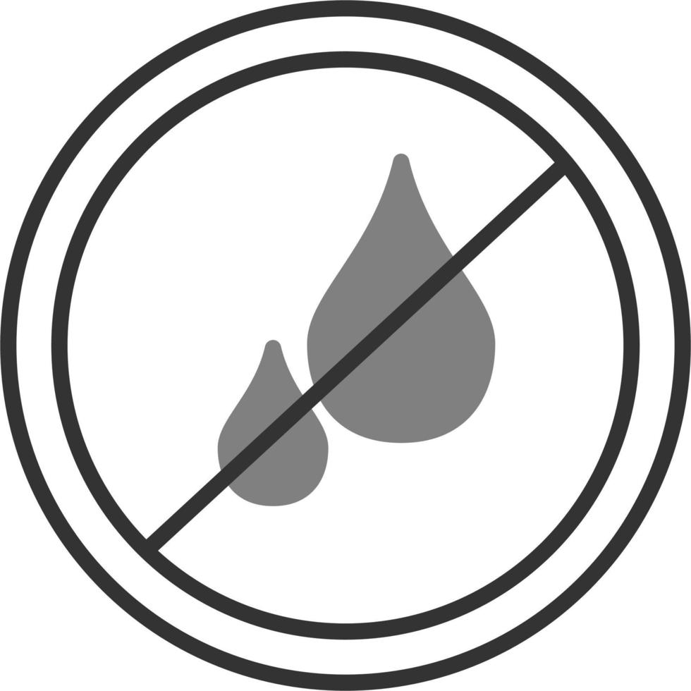 No liquids Vector Icon