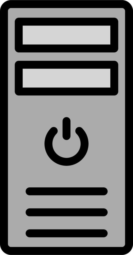 Cpu tower Vector Icon