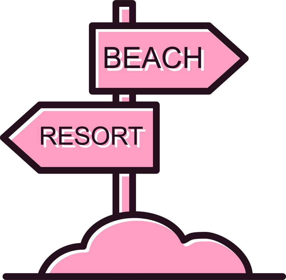 Beach Vector Icon