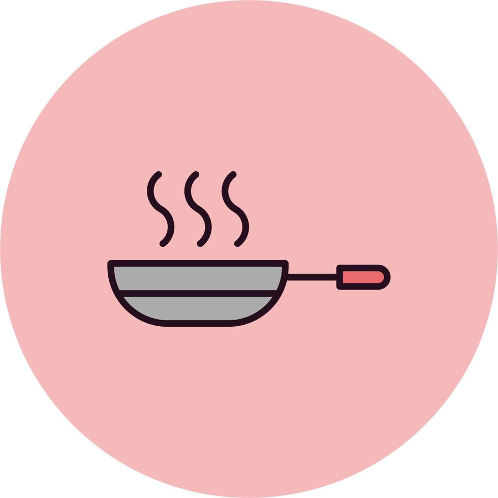 Frying Vector Icon