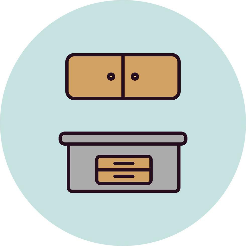Cabinets Vector Icon