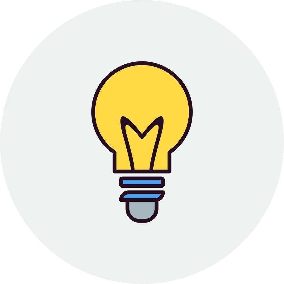 Light bulb Vector Icon