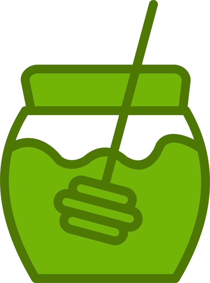 Honey jar Vector Icon