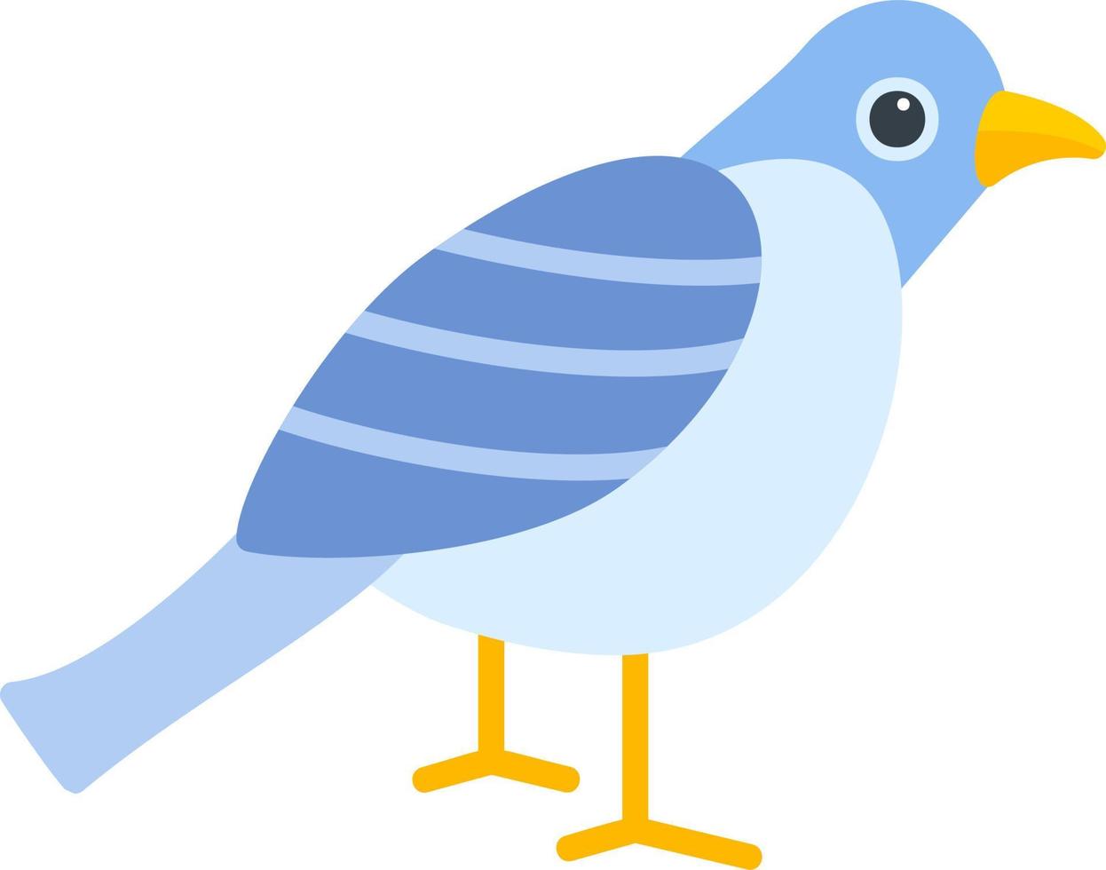 zumbador pájaro vector icono