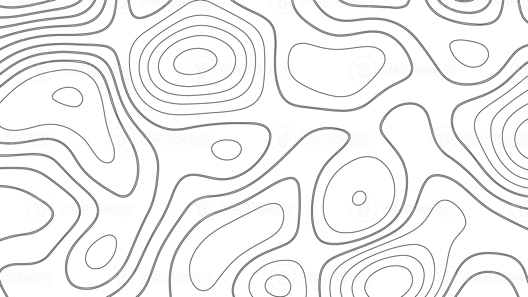 Abstract topographic map background. Abstract topographic map background. Imitation of a geographical map. Geographic map conceptual design. Elegant background for presentations. photo