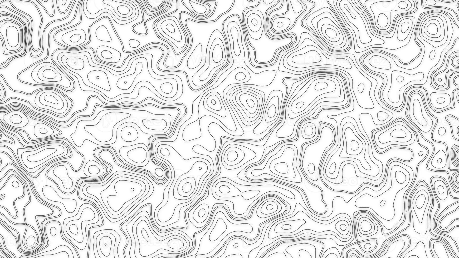 Abstract topographic map background. Abstract topographic map background. Imitation of a geographical map. Geographic map conceptual design. Elegant background for presentations photo