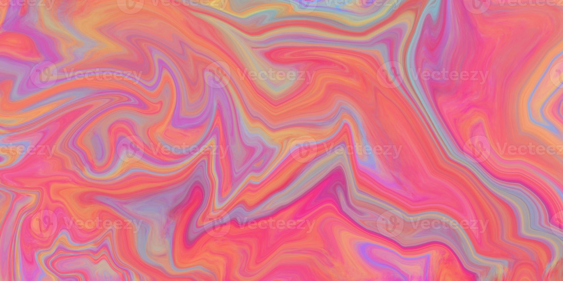 Abstract ink painting background, Mixture of acrylic paints. Bright multicolored marble modern background. Beautiful stains of liquid nail lacquers. Fluid art, pour painting technique. photo