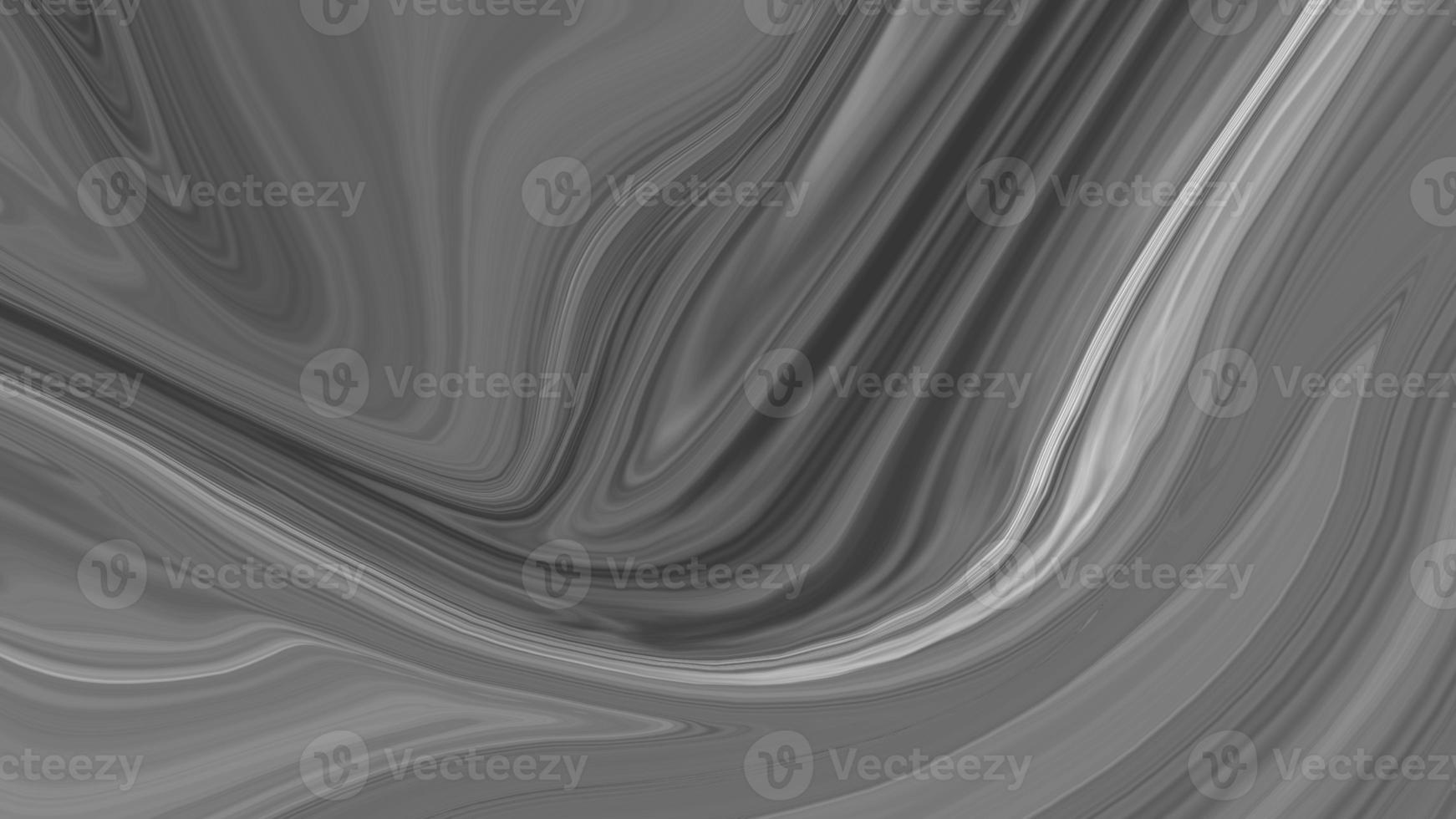 fondo líquido satinado negro. patrón abstracto de arte digital. diseño abstracto de primer plano de metal líquido. textura suave y elegante de satén negro. lujoso diseño de fondo de mármol. foto