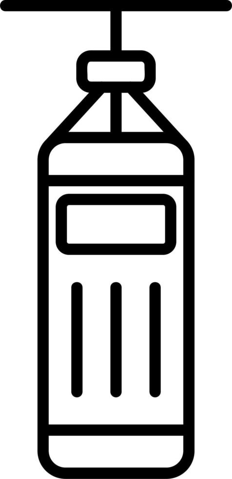punching bag Vector Icon