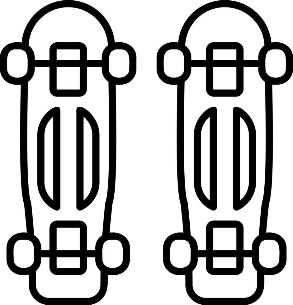 Longboard Vector Icon