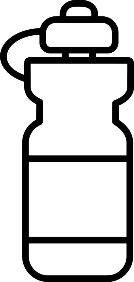 Water Bottle Vector Icon