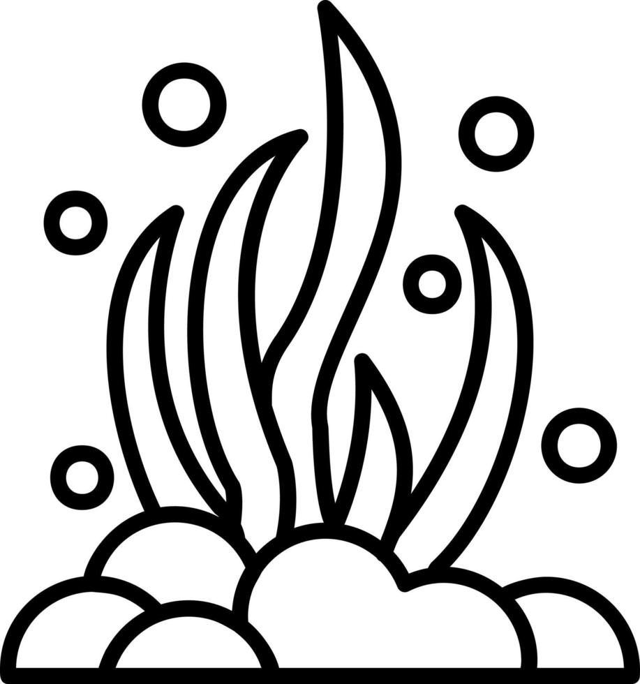Seaweed Vector Icon