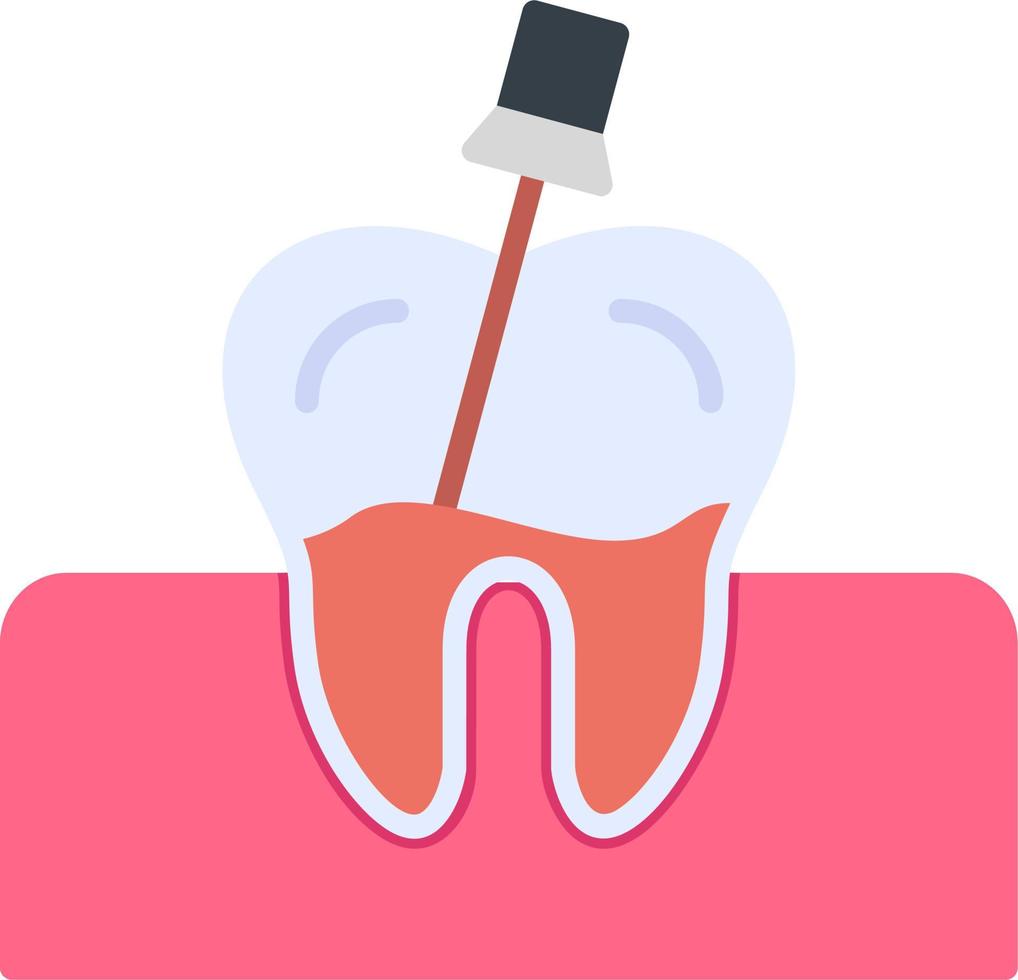 Root Canal Vector Icon