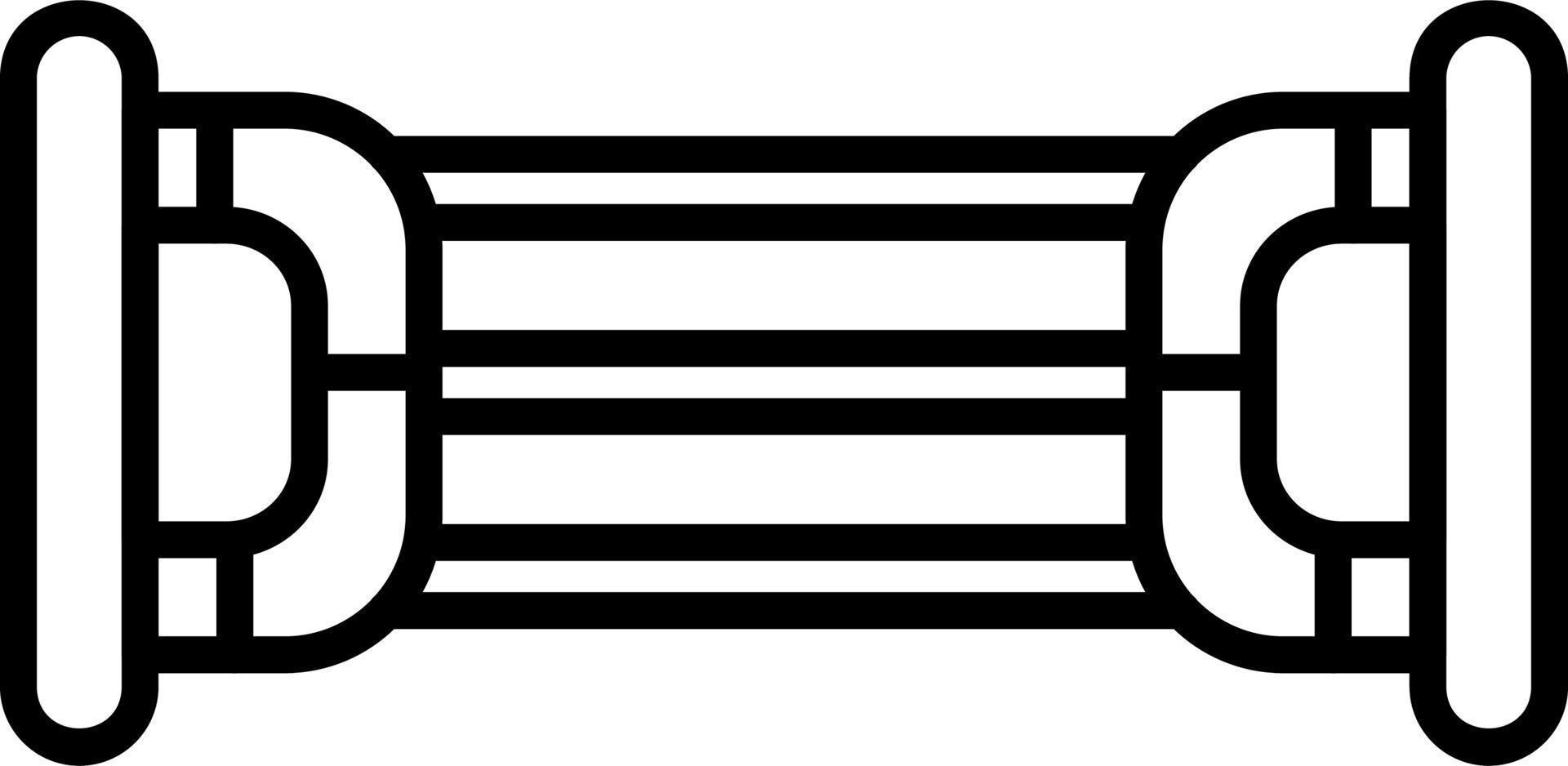 Chest expander Vector Icon