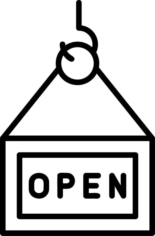 Open Vector Icon