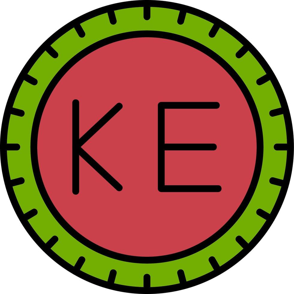 Kenya Dial code Vector Icon