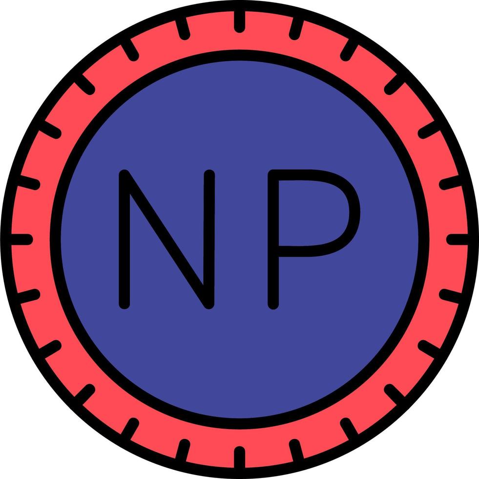 Nepal Dial code Vector Icon