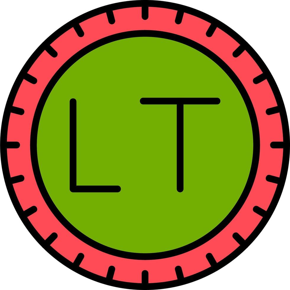 Lithuania Dial code Vector Icon