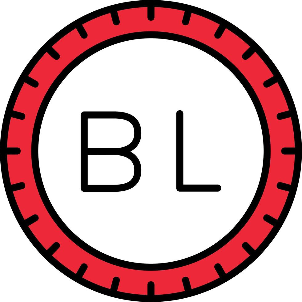 Saint Barthelemy Dial code Vector Icon