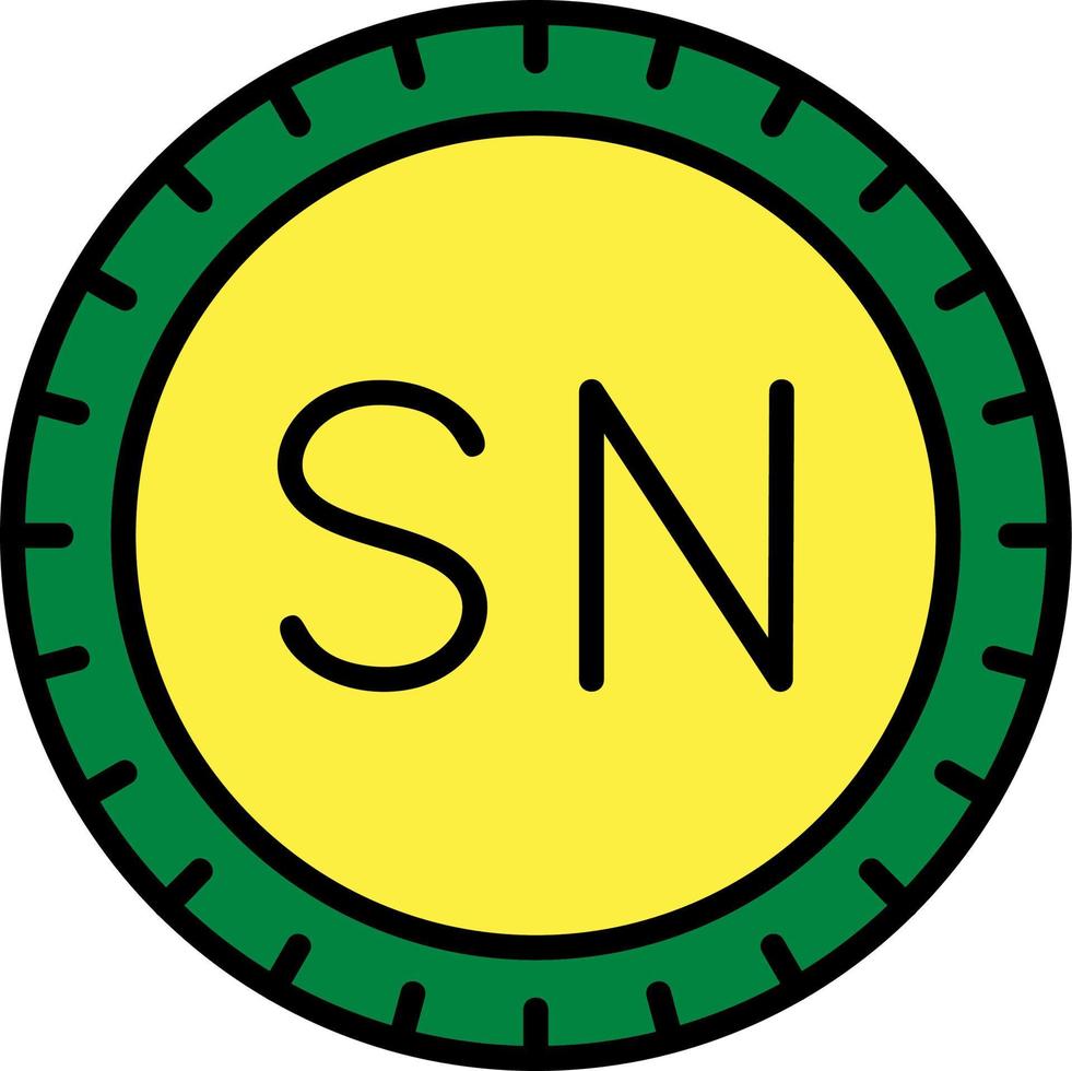 Senegal Dial code Vector Icon