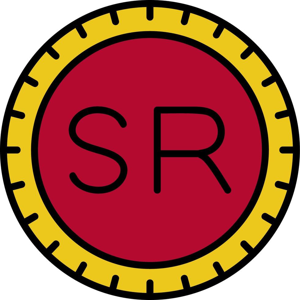 Suriname Dial code Vector Icon