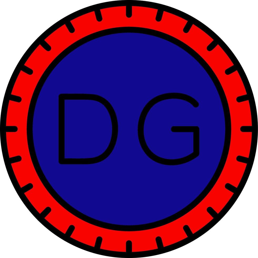 Diego Garcia Dial code Vector Icon