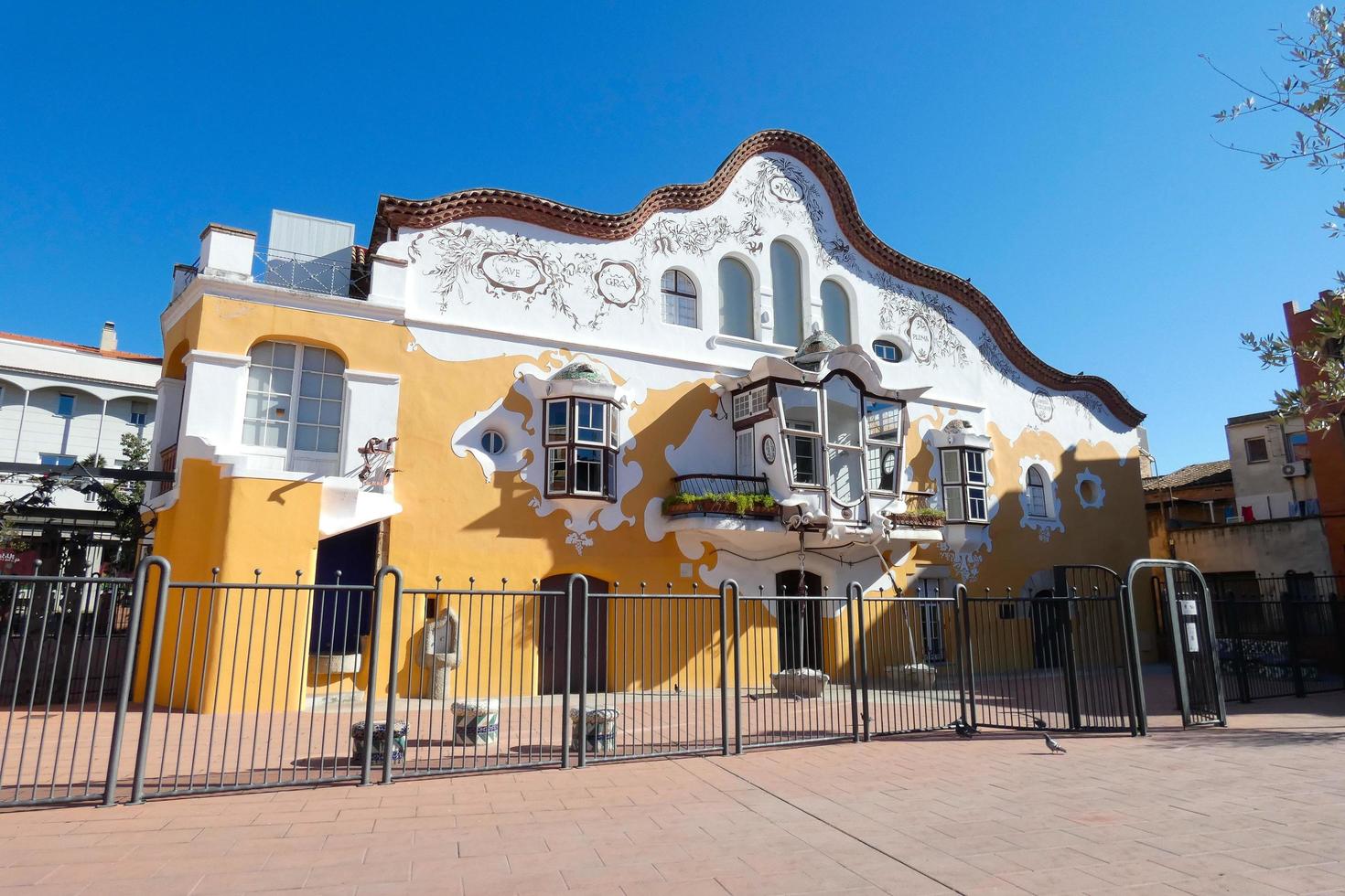 Architecture, modernist style, Can Negre, by Josep Maria Jujol Gibert. Sant Joan Despi, photo