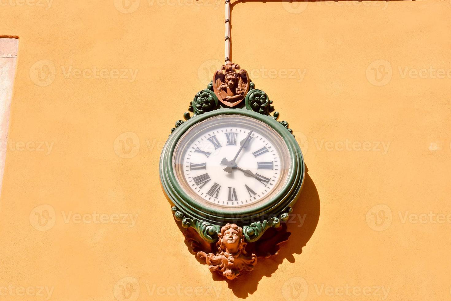 Analog vintage clock photo